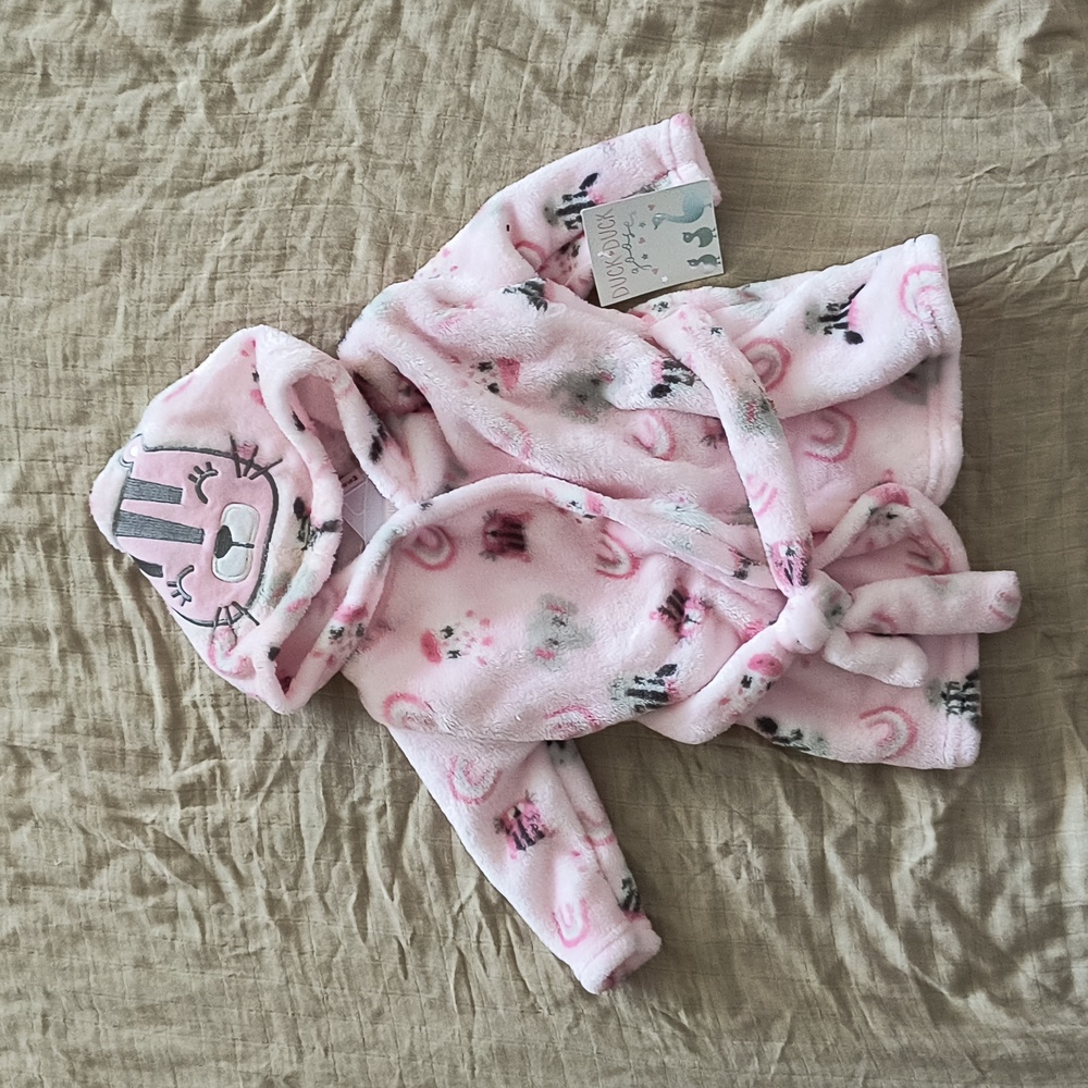 0-9m Baby Girls Robe